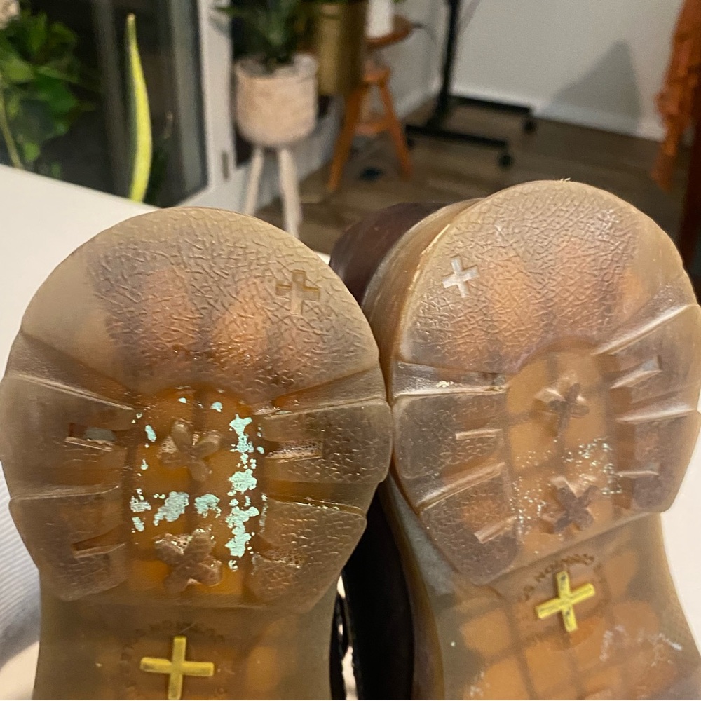 DR. MARTENS DOCS SIGMA LEATHER SHOE RARE CHUNKY SZ 39 US 8 L  GUC - Picture 13 of 16